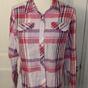 Columbia Button Up Top